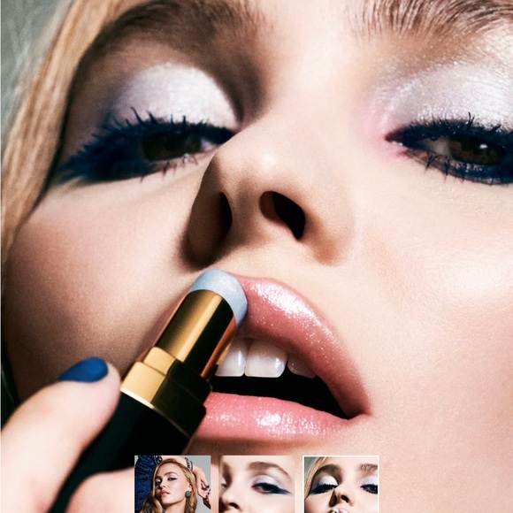 CHANEL Shimmering Blue Lipstick - Picture 3 of 7